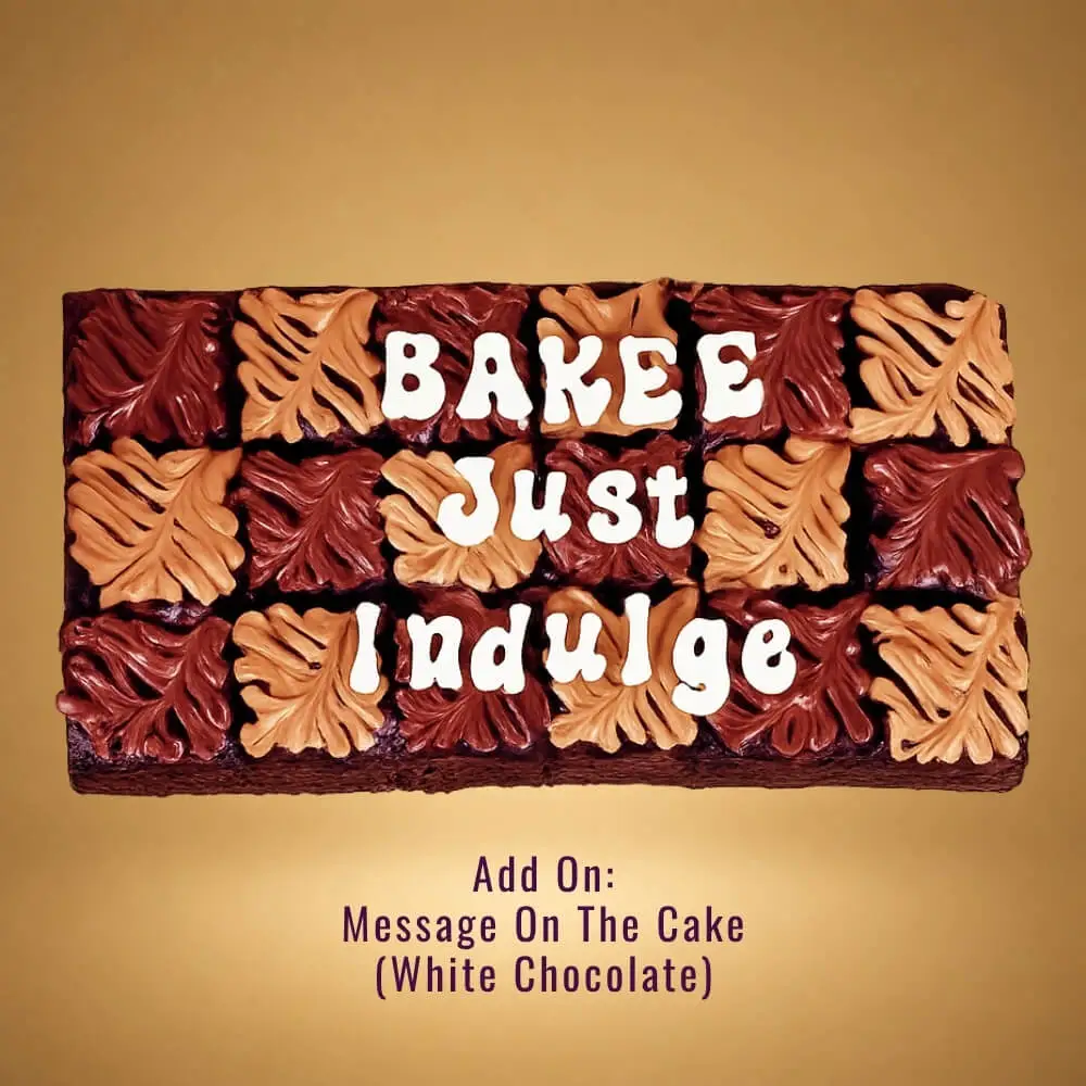 Add-On Message On The Cake